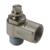 Sangah NSL Metal Body Speed Controller, Straight, R (PT) Thread