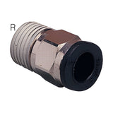 Sangah PC-C Compact Male Straight, One-Touch Fitting, Metric Tube, M / R Thread