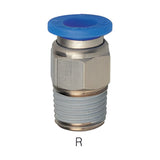 Sangah PC Male Straight, One-Touch Fitting, Inch Tube, NPT Thread