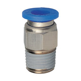 Sangah PC Male Straight, One-Touch Fitting, Inch Tube, R (PT) Thread