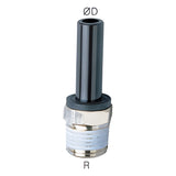 Sangah PCJ Plug-In Male, One-Touch Fitting, Inch Tube, NPT Thread