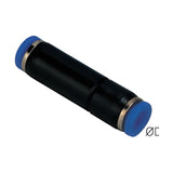 Sangah PCVU Union Straight Check Valve, One-Touch Fitting, Inch Tube