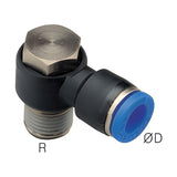 Sangah PH Male Banjo, One-Touch Fitting, Inch Tube, NPT Thread