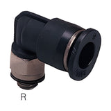 Sangah PL-C Compact Male Elbow, One-Touch Fitting, Metric Tube, M / R Thread