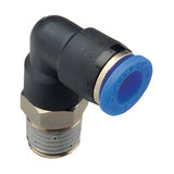 Sangah PL Male Elbow, One-Touch Fitting, Inch Tube, R (PT) Thread
