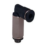 Sangah PLL-C Compact Extended Male Elbow, One-Touch Fitting, Metric, R (PT)