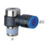 Sangah POL Hex-Holed Banjo, One-Touch Fitting, Inch Tube, NPT Thread