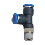 Sangah PST Male Run Tee, One-Touch Fitting, Inch Tube, R (PT) Thread
