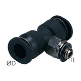 Sangah PT-C Compact Male Branch Tee, One-Touch Fitting, Inch Tube, M / R Thread