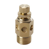 Sangah SCC Exhaust Flow Control Silencer, Brass Cover, R (PT) Thread