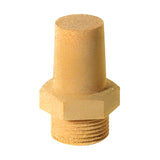 Sangah SEL Sintered Brass Silencer, Hex Body, R (PT) Thread