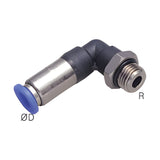 Sangah SPL-G Stop Fitting, Elbow, Metric Tube, G (PF) Thread