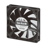 Sanyo Denki San Ace 80 DC Axial Fan 80x80x15 mm