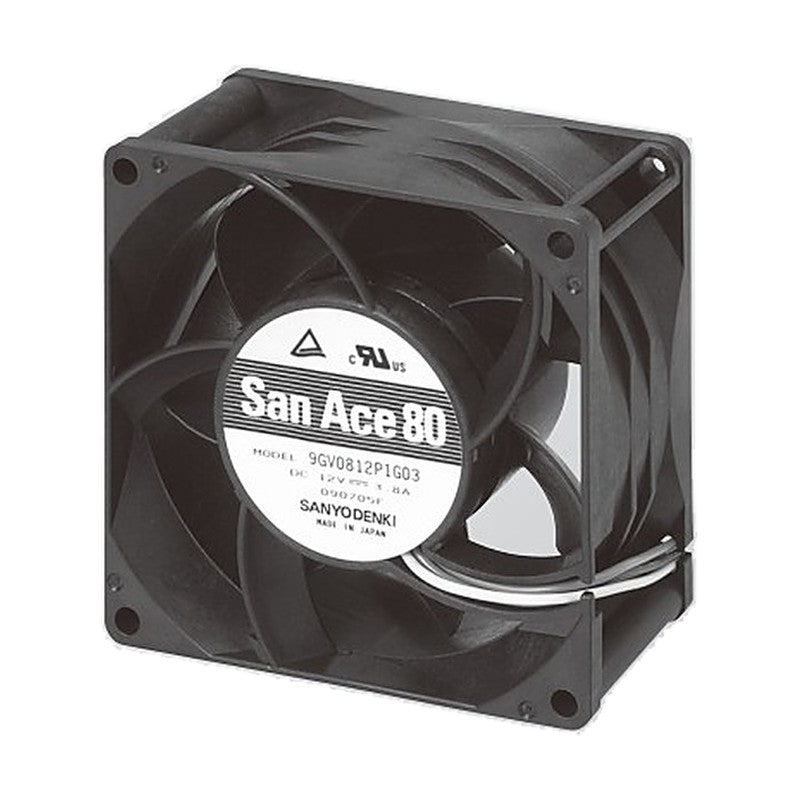 Sanyo Denki San Ace 80 DC Axial Fan 80x80x38 mm (GV Type)