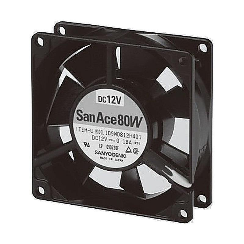 Sanyo Denki San Ace 80W Splash Proof DC Fan 80x80x25 mm