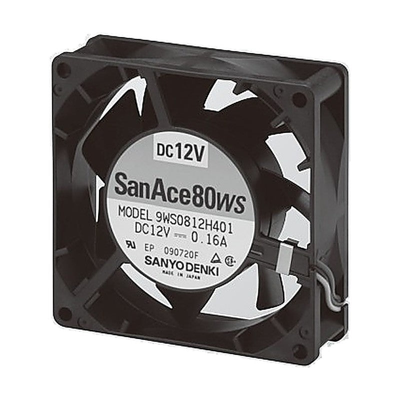 Sanyo Denki San Ace 80W Splash Proof DC Fan 80x80x25 mm (WS Type)