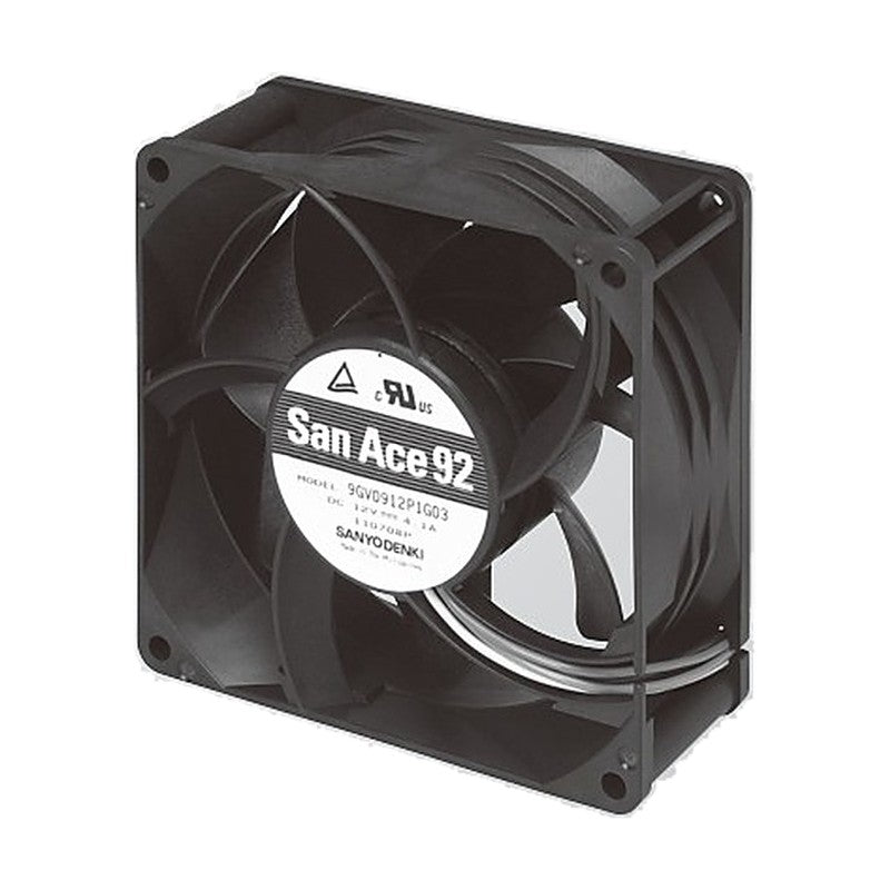 Sanyo Denki San Ace 92 DC Axial Fan 92x92x38 mm (GV Type)