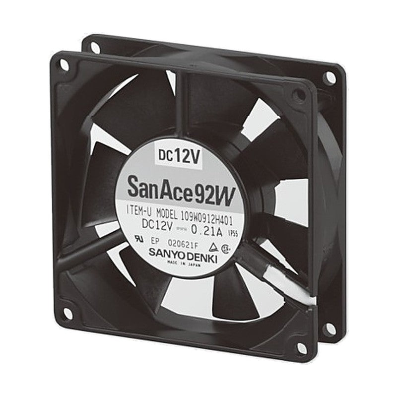 Sanyo Denki San Ace 92W Splash Proof DC Fan 92x92x25 mm