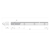 SBC Linear SBI-B Bottom-Mounting Linear Guide Rail