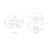 SBC Linear SH Bellows for SBI Linear Guides