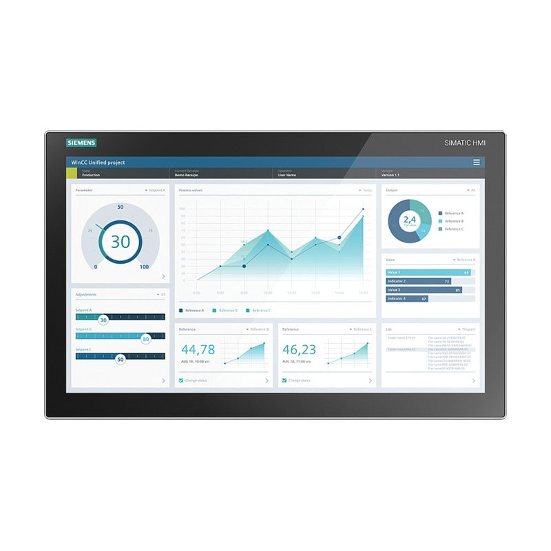Siemens SIMATIC HMI Unified Comfort Panels MTP700-MTP2200