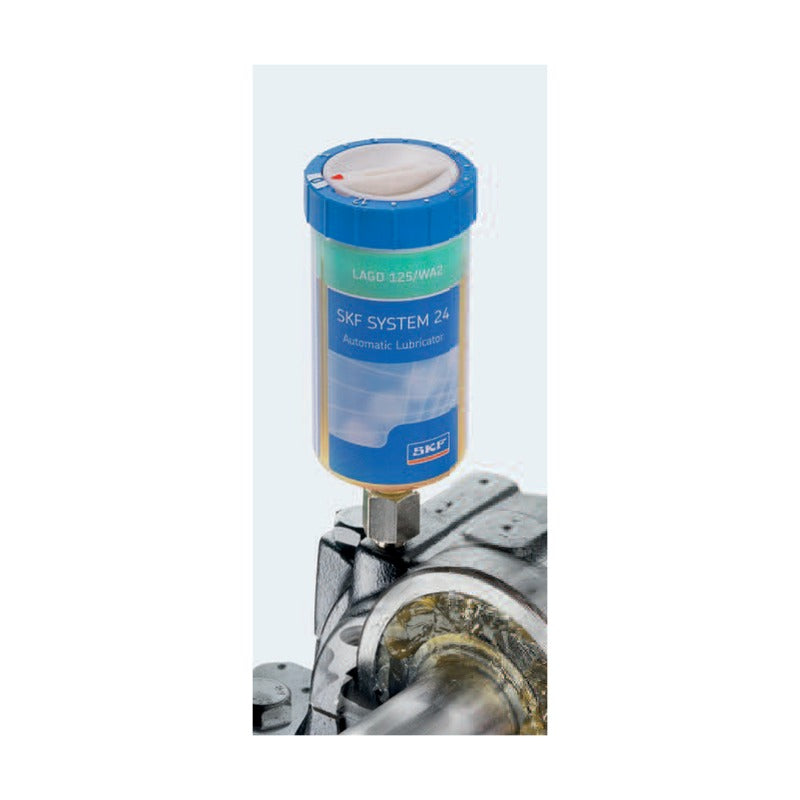 SKF LAGD Gas-driven Single Point Automatic Lubricators (60/125 ml)