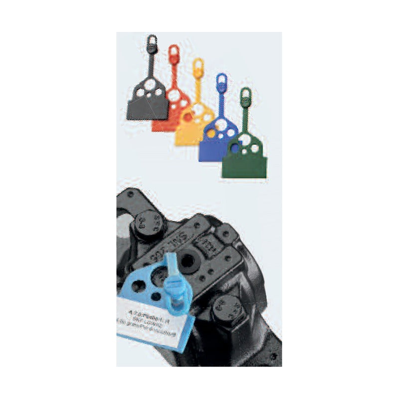 SKF TLAC 50 Grease Fitting Caps and Tags (5 Colours) and TLAT 10
