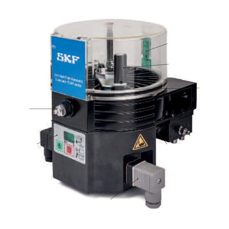 SKF TLMP MultiPoint Automatic Lubricators (8 or 18 Outlets)