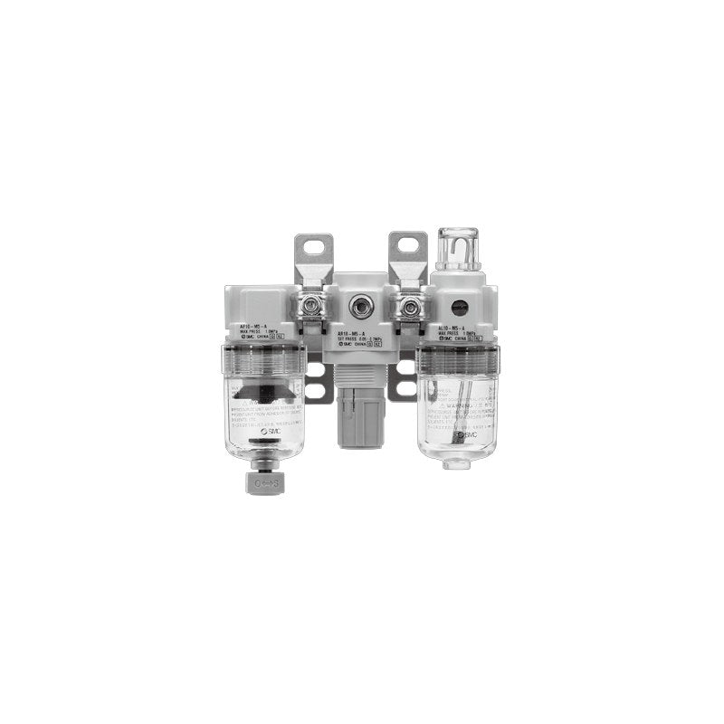 SMC AC10-A Modular F.R.L. Combination (Size 10, M5)