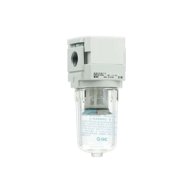 SMC AFJ-D Vacuum Filter (AFJ20-D to AFJ40-D, 5/40/80 µm)
