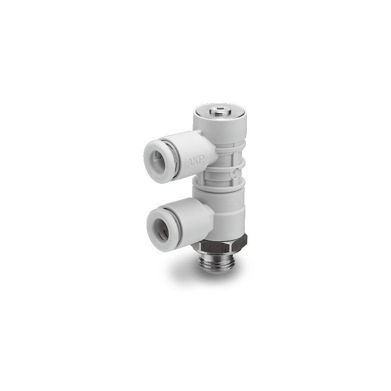 SMC AKP Pilot Check Valve, Compact (Residual Pressure Exhaust)