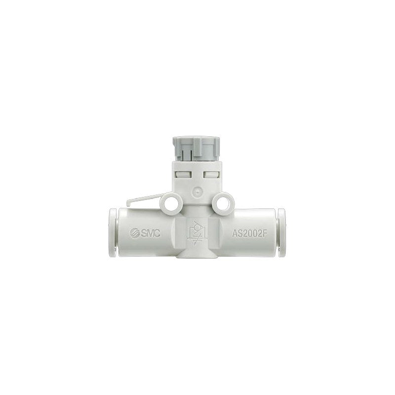 SMC AS-A Inline Speed Controller (Push-Lock, One-touch Fitting)