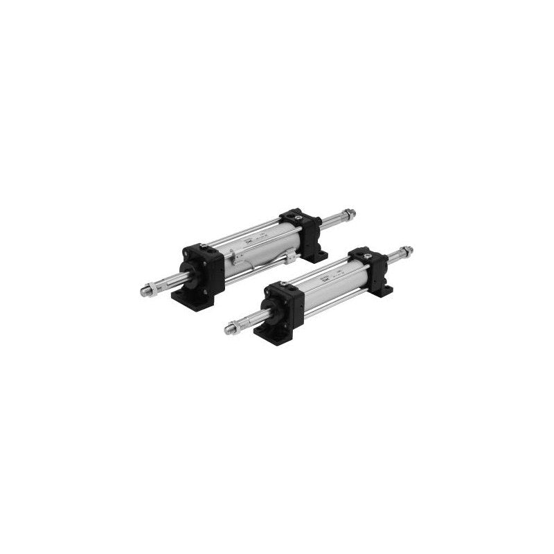 SMC CHAW Tie-Rod Hydraulic Cylinder (Double Rod, 3.5 MPa, ø40 to ø160)