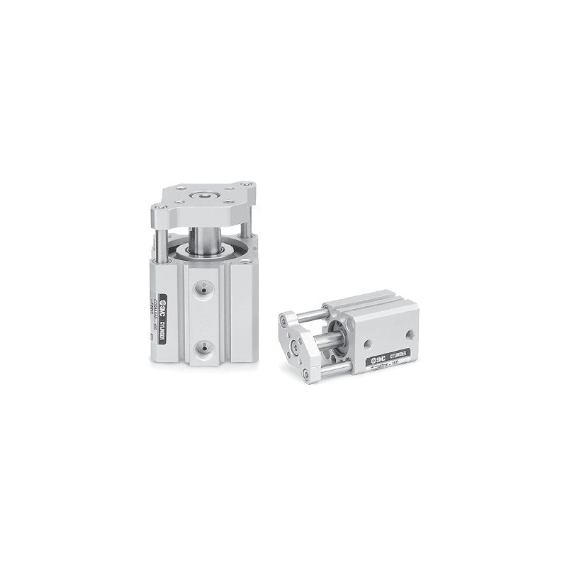 SMC CQM Compact Cylinder with Guide Rod (ø12 to ø100)