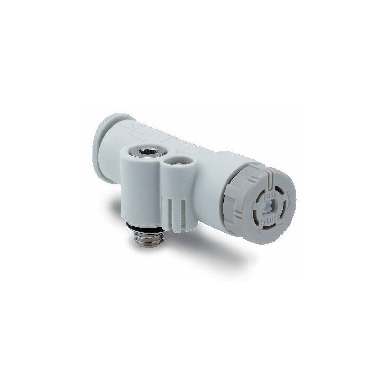 SMC JASV Compact Quick Exhaust Controller (Push-Lock, Elbow)