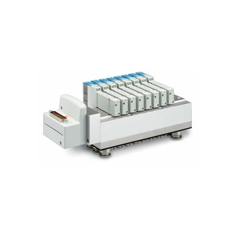 SMC JSY3000-S Bottom-Ported Manifold with SUS Plate (51 Type)