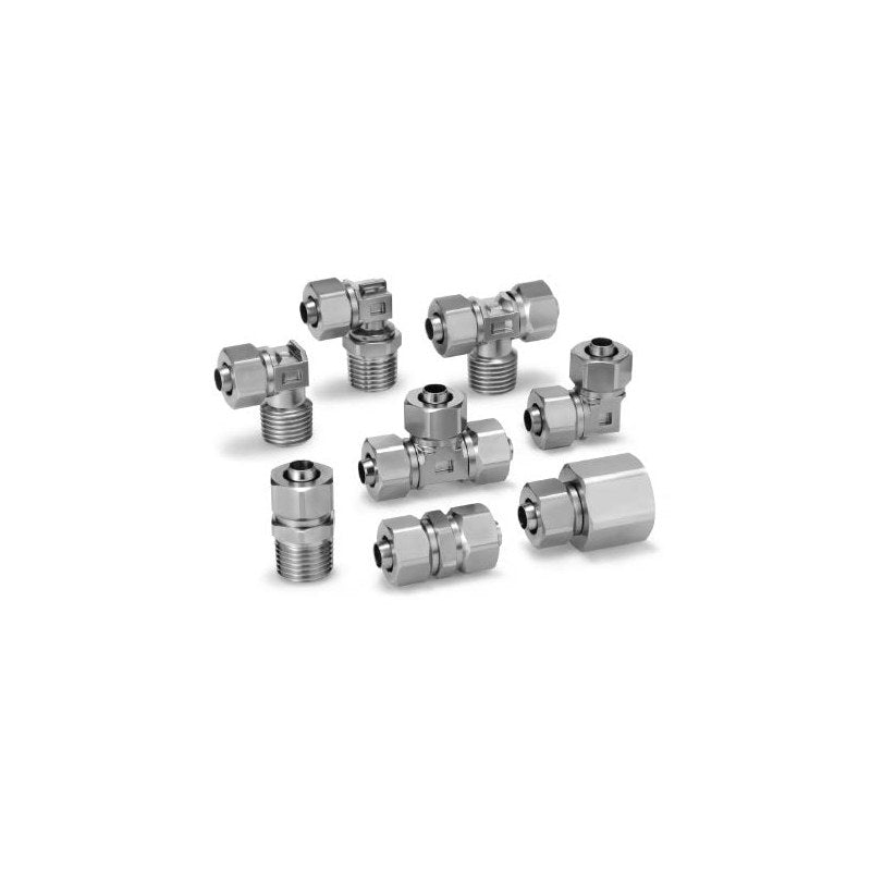 SMC KFG2 SUS316 Stainless Insert Fitting (Metric, -65 to 260 C)