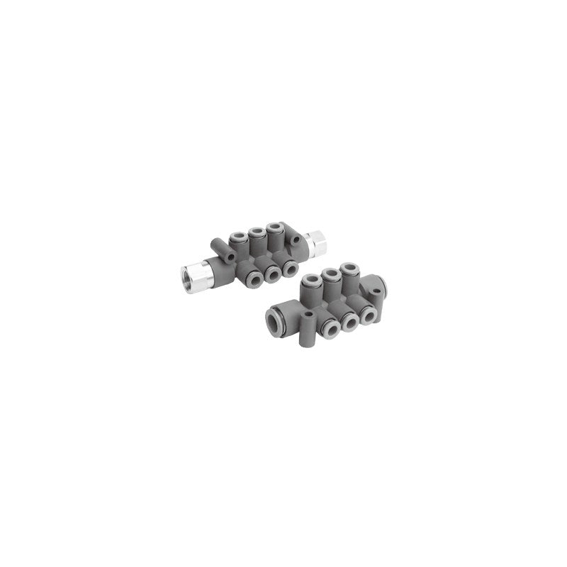 SMC KRM Flame-Resistant One-Touch Fitting Manifold