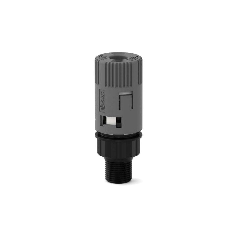 SMC KY Turn Lock All-Resin Fitting (1/4 in Tube, R1/8)
