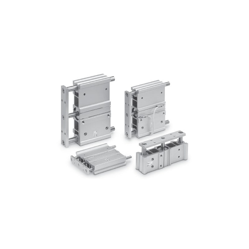 SMC MGPW Guided Thin Cylinder, Wide Type (ø20 to ø63)