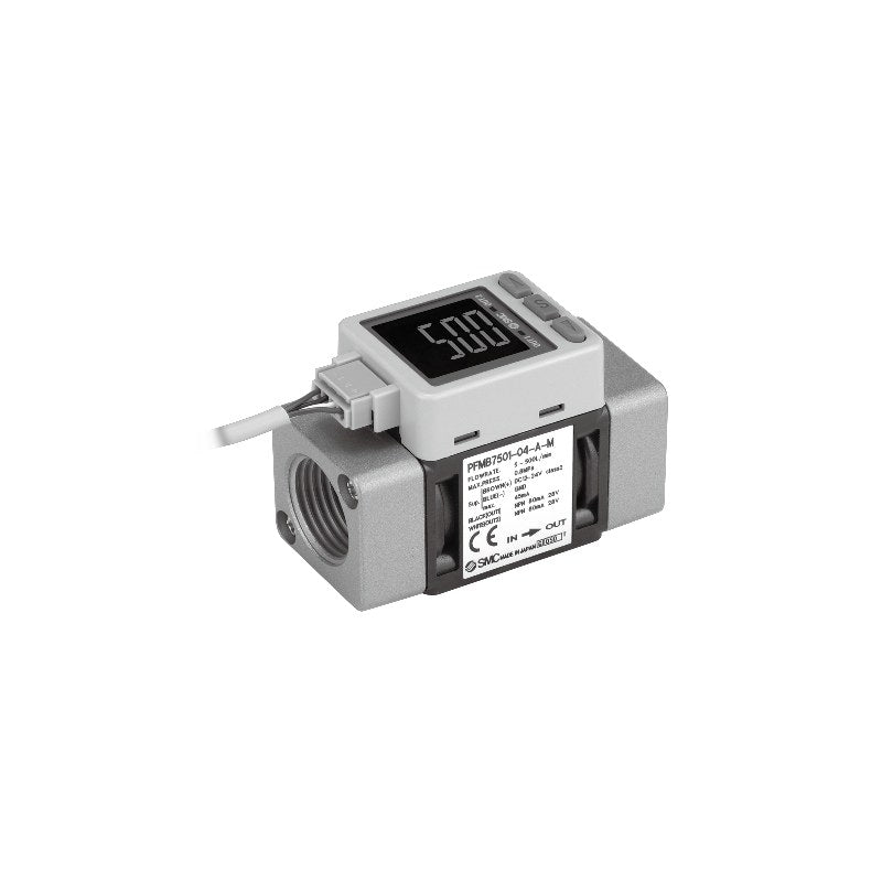 SMC PFMB7 2-Color Digital Flow Switch (500 to 2000 L/min)