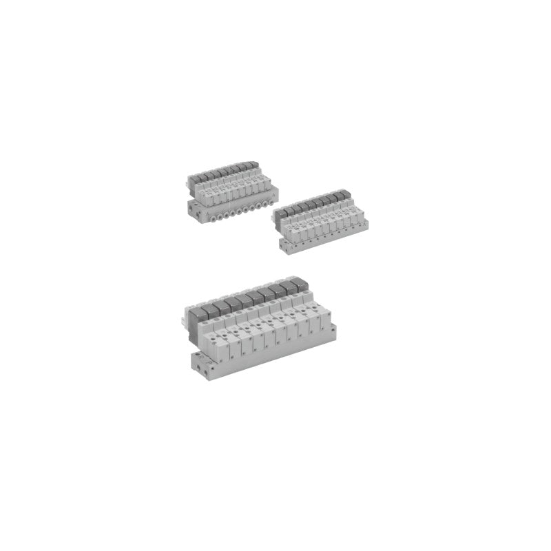 SMC SS3YJ Manifold Base (for SYJ300/500/700 3-Port Valves)
