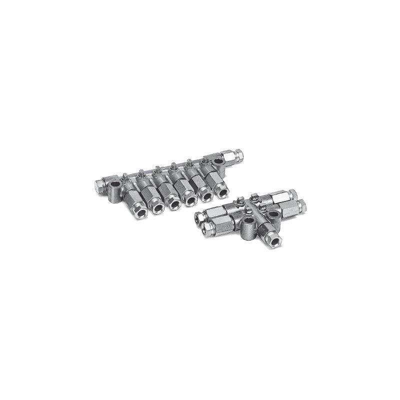 SMC VA/VB Oil Distributor (4 to 16 Outlets, ø6 Tube)