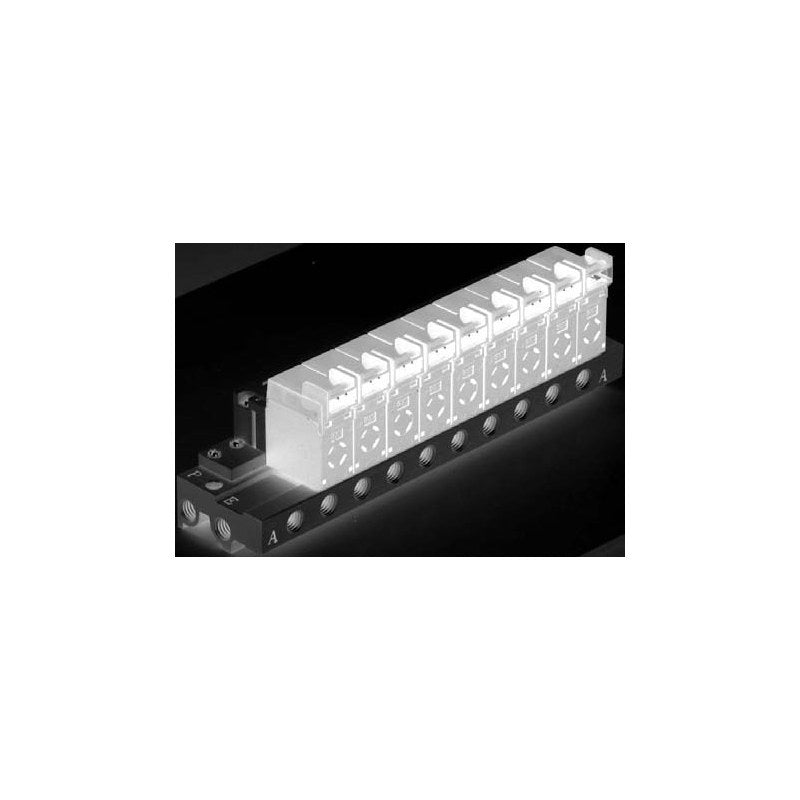 SMC VQ100 3-Port Solenoid Valve (Direct Operated Poppet, 9.8 mm)