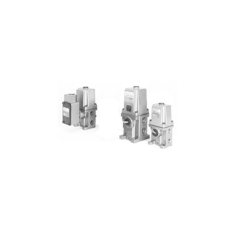 SMC VS3135/3145 3-Port Solenoid Valve (Direct Operated, Metal Seal)