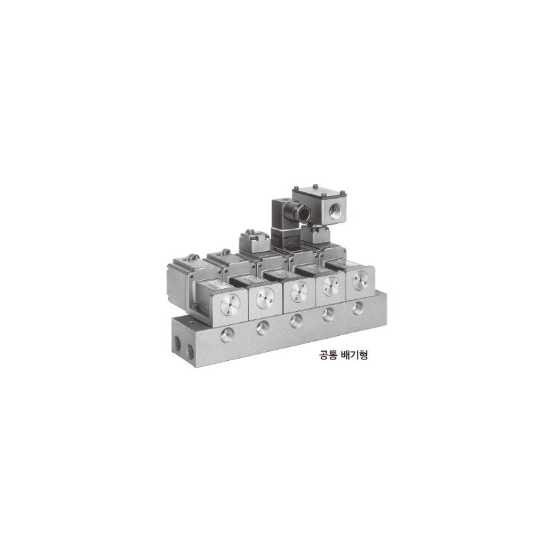 SMC VT317 3-Port Solenoid Valve (Direct Operated Poppet, 1/4)