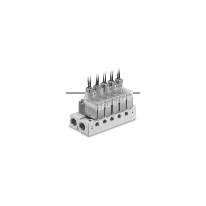 SMC VV100 Manifold Base (for V100 3-Port Valves)