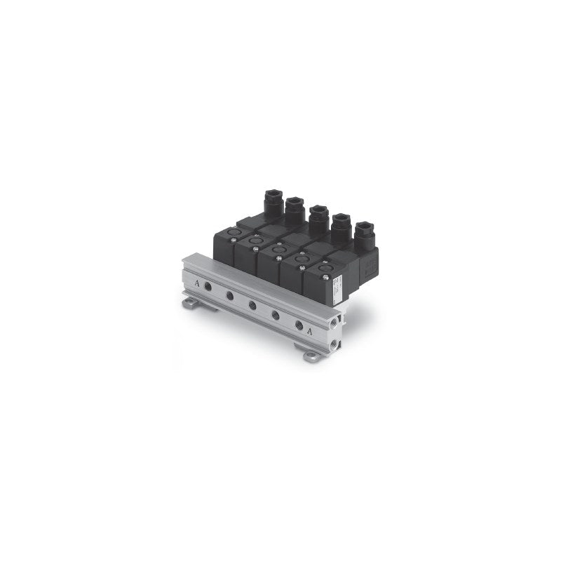 SMC VV307 Manifold Base for VO307 (2 to 20 Stations)