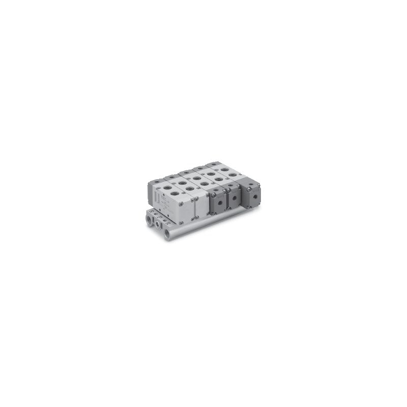 SMC VV5FA Manifold for VFA Air Operated Valves (2 to 20 Stations)
