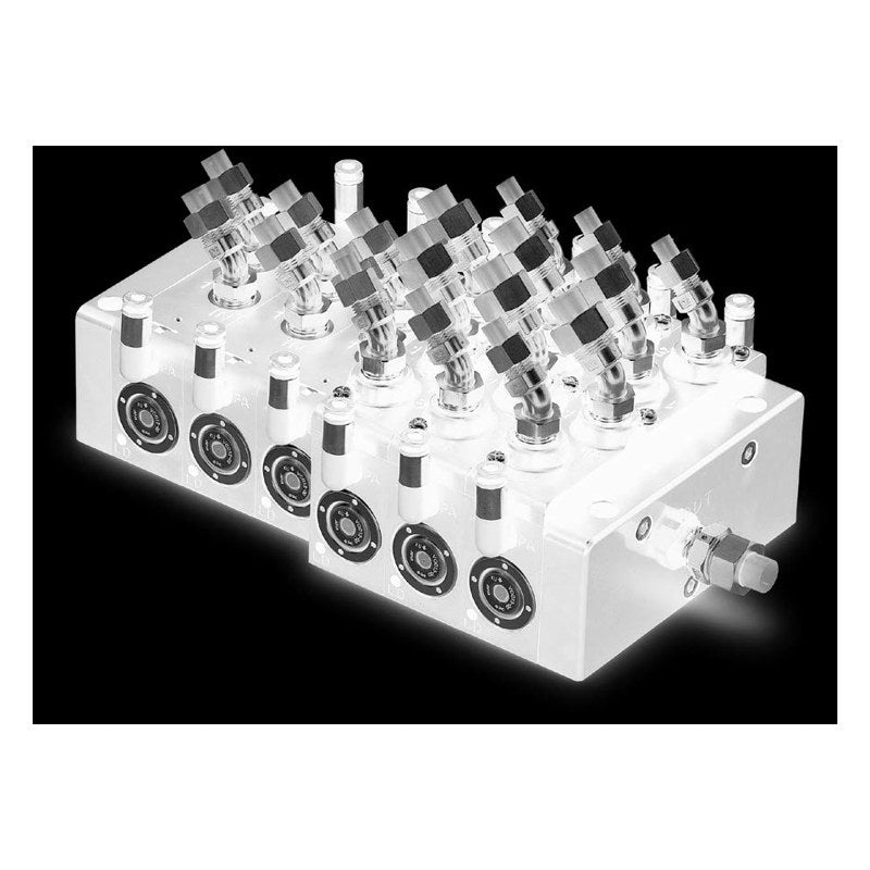 SMC VVCC1 Manifold for VCC Paint Valves (2-Port / 3-Port / Mixed)